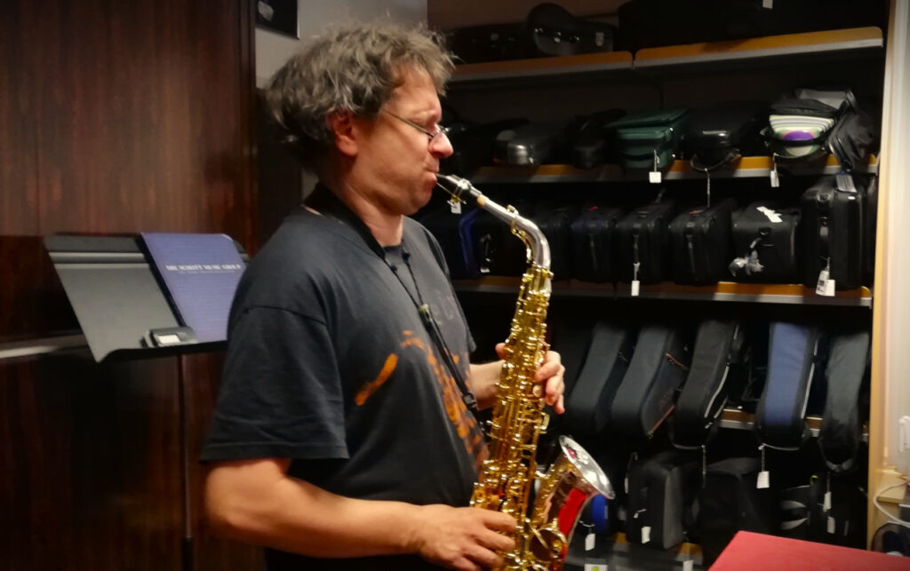 Altsaxofon Saxofonlehrer Jazz